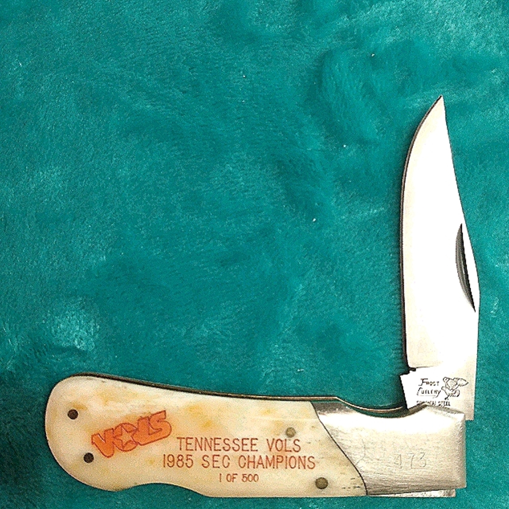 #473 out of 500 made TN Vols knife 1985 championsh
